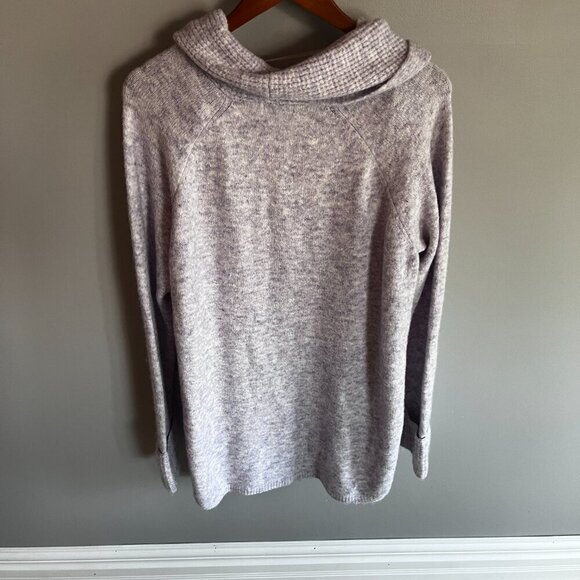 Reitmans Turtle Neck Knit Sweater Cuff Sleeves Light Purple Plus Size 2X - Picture 8 of 11